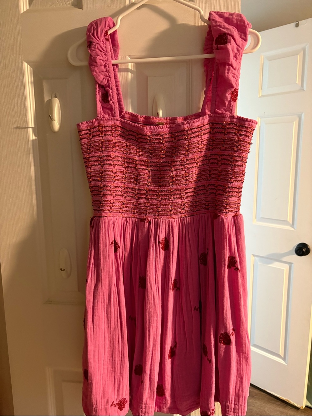 Free People Tory Embroidered Mini Dress - Picture 9 of 12